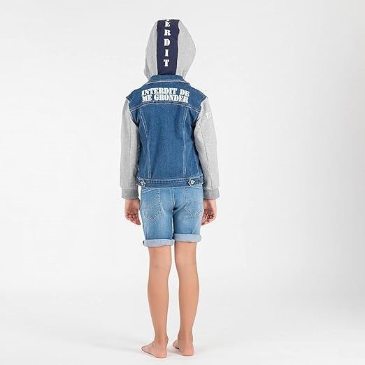 Veste Interdit De Me Gronder Klix marine - L'Atelier Des Tout-Petits