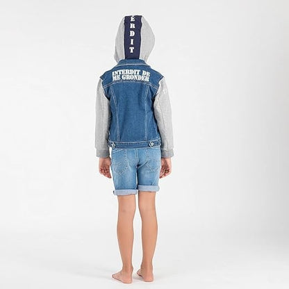 Veste Interdit De Me Gronder Klix marine - L'Atelier Des Tout-Petits