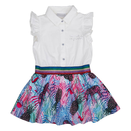 Robe fille Interdit De Me Gronder Ananas - L'Atelier Des Tout-Petits