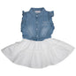Robe fille Interdit De Me Gronder Bla bla - L'Atelier Des Tout-Petits