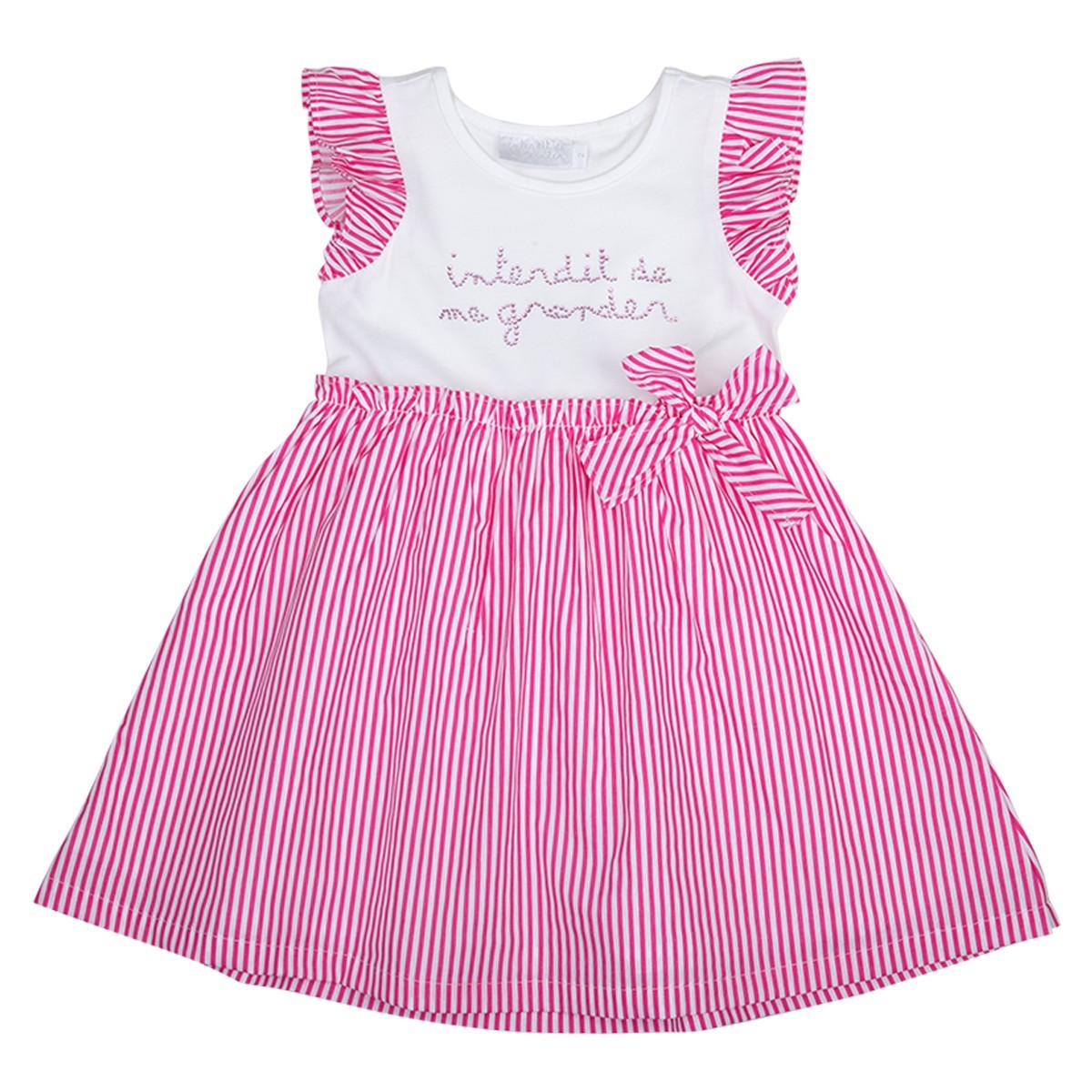 Robe Interdit De Me Gronder Linea fushia - L'Atelier Des Tout-Petits