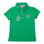 Polo Interdit De Me Gronder Oxford vert - L'Atelier Des Tout-Petits