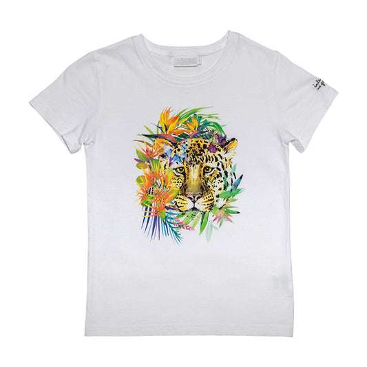 T-shirt Interdit De Me Gronder Panther écru - L'Atelier Des Tout-Petits
