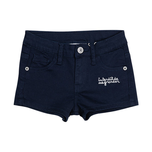 Short Interdit De Me Gronder Sunita Marine - L'Atelier Des Tout-Petits